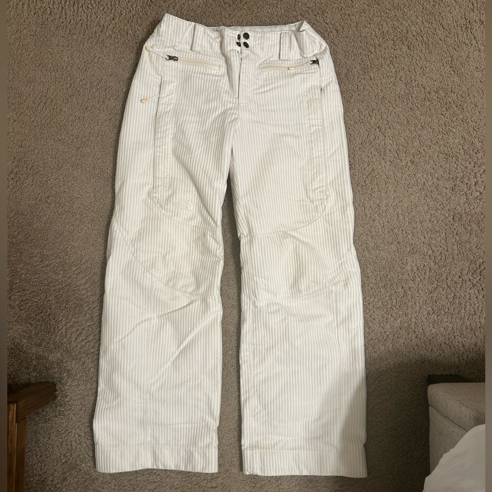 Corduroy North Face snow pants
